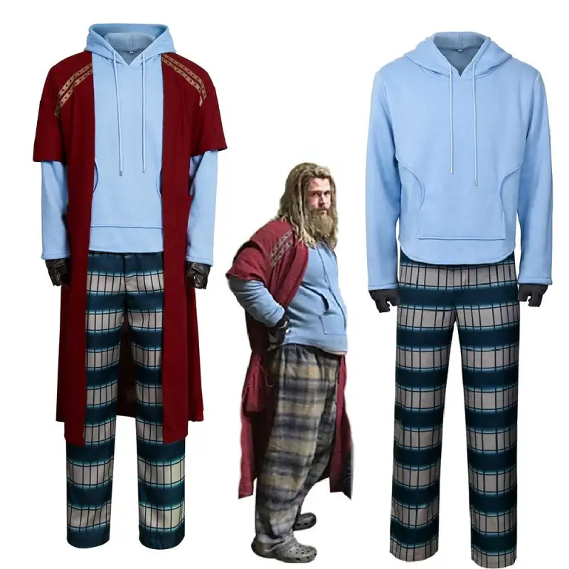 Avengers Endgame Fat Thor Cosplay Costume (S-XXL Ready To Ship) 3 Avengers Endgame Fat Thor Cosplay Costume (S-XXL Ready To Ship)
