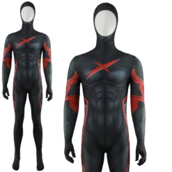 Teen Titans Red X Bodysuit Cosplay Costume For Adults Kids -Étoile Cosplay Soldes 45d814c5fc