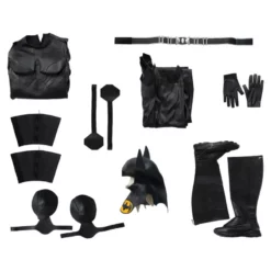 Flash Movie Michael Keaton Batman Cosplay Costume Faux Leather Edition 26 Flash Movie Michael Keaton Batman Cosplay Costume Faux Leather Edition -Étoile Cosplay Soldes 45edccf942
