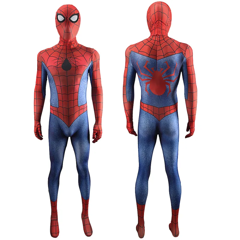 Alex Ross Spiderman Cosplay Costume For Adults Kids 3 Alex Ross Spiderman Cosplay Costume For Adults Kids