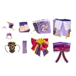 Genshin Impact Baal Raiden Shogun Cosplay Costume -Étoile Cosplay Soldes 4a6370343b