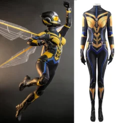 Ant-Man 3 And The Wasp Quantumania Hope Van Dyne Cosplay Costume Jumpsuit
