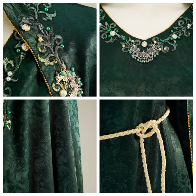 House Of The Dragon Alicent Hightower Cosplay Costume 13 House Of The Dragon Alicent Hightower Cosplay Costume – Image 11