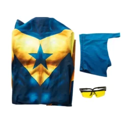 Booster Gold Cosplay Costume Michael Carter Spandex Jumpsuit -Étoile Cosplay Soldes 4f5569e224