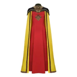 House Of The Dragon Rhaenyra Targaryen Cosplay Costume Dress Cape -Étoile Cosplay Soldes 50fc8e292f