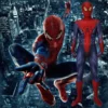 The Amazing Spider-Man Peter Parker Cosplay Costume Adults Kids -Étoile Cosplay Soldes 520a05d968