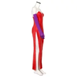 (Ready To Ship) Who Framed Roger Rabbit Jessica Rabbit Dress Cosplay Costume -Étoile Cosplay Soldes 56a8a8f7c7