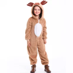 Christmas Reindeer Costume For Women Kids Parent-Child Wear -Étoile Cosplay Soldes 58828df84c