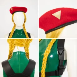 Street Fighter II Cammy White Cosplay Costume Halloween Outfits -Étoile Cosplay Soldes 5f338ed626