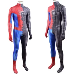 Sam Raimi Spider-Man Red And Black Cosplay Costume Adults Kids -Étoile Cosplay Soldes 5fe1bf4a50