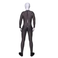 Jack Skellington Jumpsuit With Mask The Nightmare Before Christmas -Étoile Cosplay Soldes 61af99b462