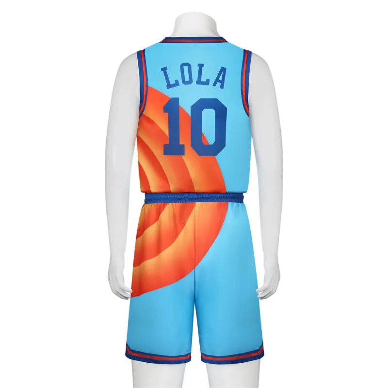 Adults Space Jam 2: A New Legacy Tune Squad Jordan BUGS Lola Basketball Jersey 7 Adults Space Jam 2: A New Legacy Tune Squad Jordan BUGS Lola Basketball Jersey – Image 5