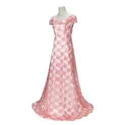 Edwina Sharma Pink Dress Bridgerton Cosplay 14 Edwina Sharma Pink Dress Bridgerton Cosplay -Étoile Cosplay Soldes 633a460f94