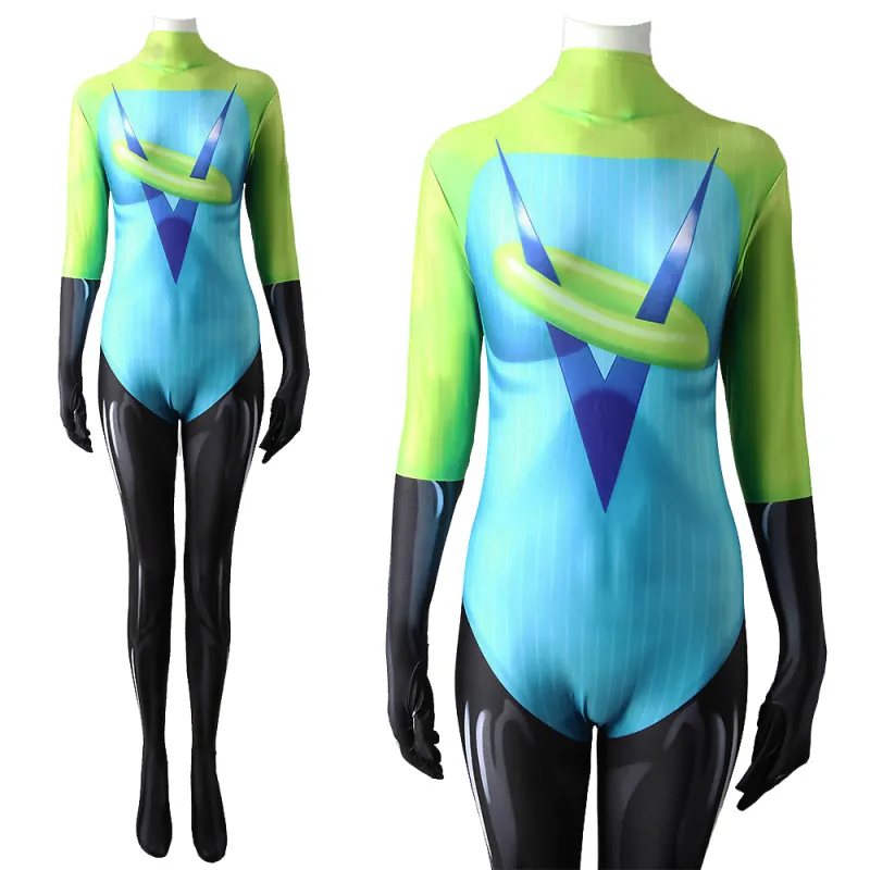Voyd Costume The Incredibles 2 Cosplay For Adults Kids 4 Voyd Costume The Incredibles 2 Cosplay For Adults Kids – Image 2