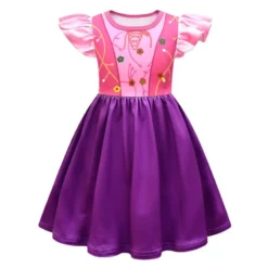 Sarah Sanderson Witch Dress For Kids Hocus Pocus 2 -Étoile Cosplay Soldes 6719c59734