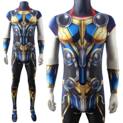 Thor Odinson Cosplay Jumpsuit With Cape Adults Kids-Thor 4: Love And Thunder -Étoile Cosplay Soldes 684b02bba2
