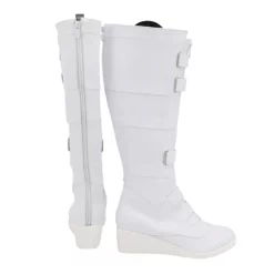 Black Widow Natasha Romanoff White Cosplay Boots -Étoile Cosplay Soldes 6ae9f4dc4b