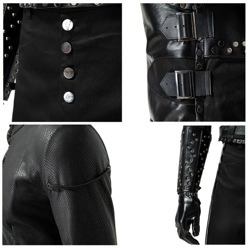 The Witcher Season 2 Geralt Of Rivia Cosplay Costume (Without Sword, Shoes&Necklace) 12 The Witcher Season 2 Geralt Of Rivia Cosplay Costume (Without Sword, Shoes&Necklace) – Image 10