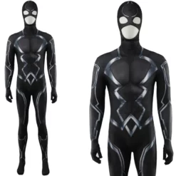 Black Bolt Cosplay Costume Blackagar Boltagon Jumpsuit Mask -Étoile Cosplay Soldes 6c49482304