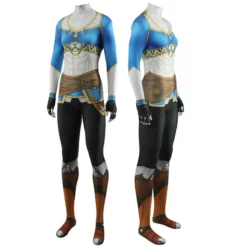 Princess Zelda Costume Spandex Bodysuit Zelda Breath Of The Wild Cosplay -Étoile Cosplay Soldes 6d03bc018f