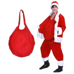 Christmas Santa Suit Cosplay Costume Fake Belly -Étoile Cosplay Soldes 6d74ce8e13