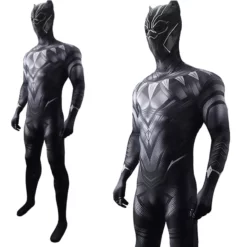 Black Panther 2: Wakanda Forever T'Challa Cosplay Costume Adult Kids -Étoile Cosplay Soldes 6e664f3594