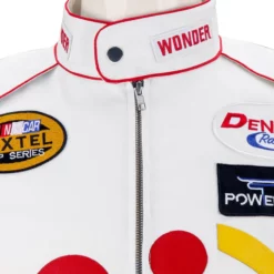 Ricky Bobby Wonder Racing Jacket Faux Leather Coat Talladega Nights -Étoile Cosplay Soldes 7050580644