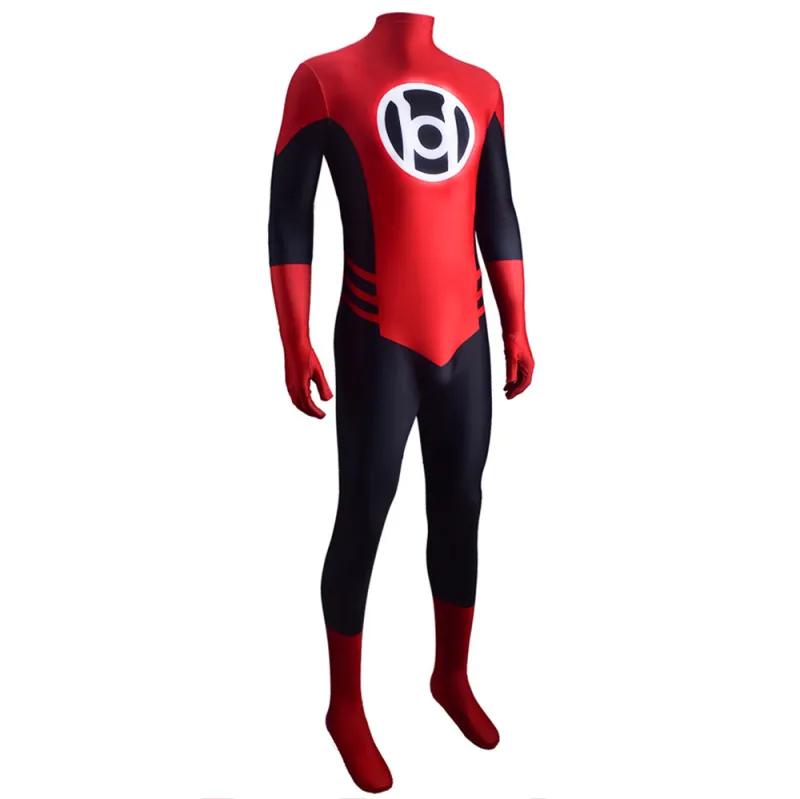 Red Lantern Corps Cosplay Costume Adult Kids 6 Red Lantern Corps Cosplay Costume Adult Kids – Image 4