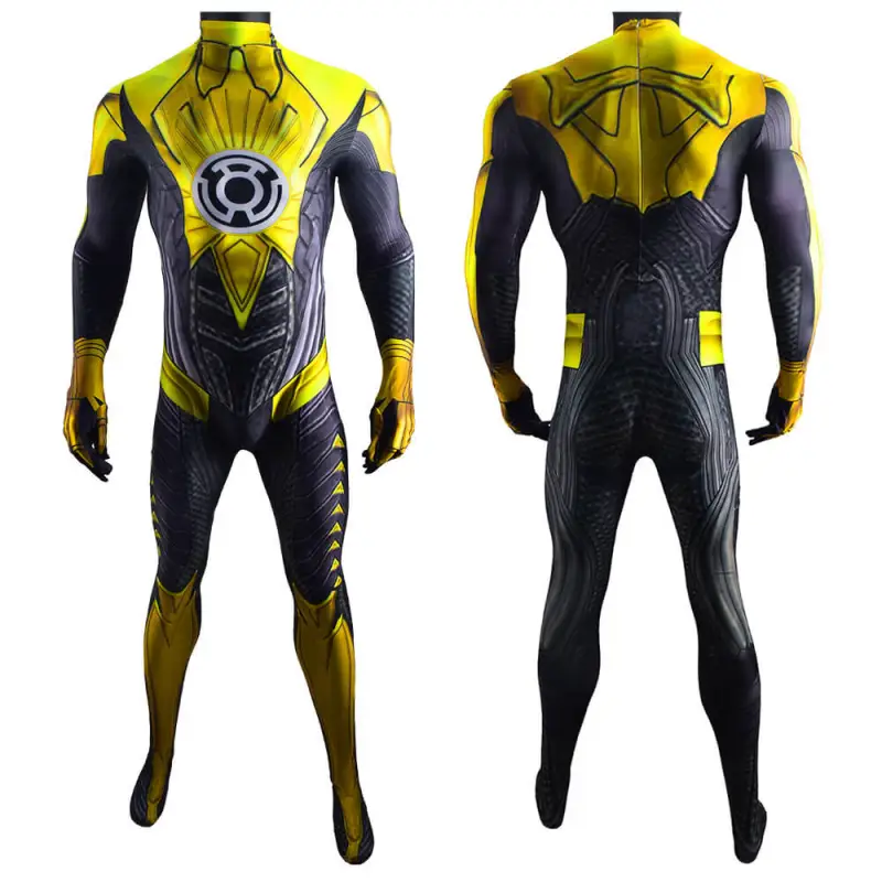 Green Lantern Thaal Sinestro Cosplay Costume Adult Kids 7 Green Lantern Thaal Sinestro Cosplay Costume Adult Kids – Image 5
