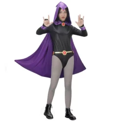 Raven Cosplay Costume For Halloween Teen Titans New Edition (Ready To Ship) -Étoile Cosplay Soldes 72d7391ae9