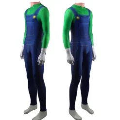 The Super Mario Bros. Movie Luigi Bodysuit Cosplay Costume -Étoile Cosplay Soldes 7356e93da9