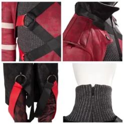 Harley Quinn Cosplay Costume DC Game Gotham Knights -Étoile Cosplay Soldes 7408956655