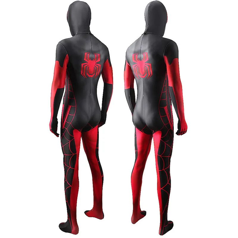 Miles Morales Spider-Man 10th Anniversary Cosplay Costume Adults Kids 6 Miles Morales Spider-Man 10th Anniversary Cosplay Costume Adults Kids – Image 4