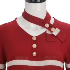 Film Bonnie And Clyde Sweater For Women Bonnie The Bandit Red Costume -Étoile Cosplay Soldes 77a8a4851c