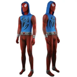 Scarlet Spider Ben Reilly Costume Across The Spider-Verse Cosplay Bodysuit -Étoile Cosplay Soldes 77f692e2a5