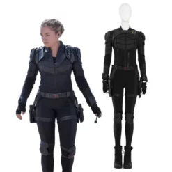 Black Widow 2021 Yelena Belova Black Cosplay Costume