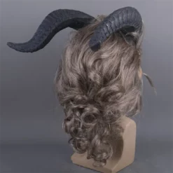 Beauty And The Beast Adam Prince Cosplay Mask With Wig -Étoile Cosplay Soldes 7f3907f480