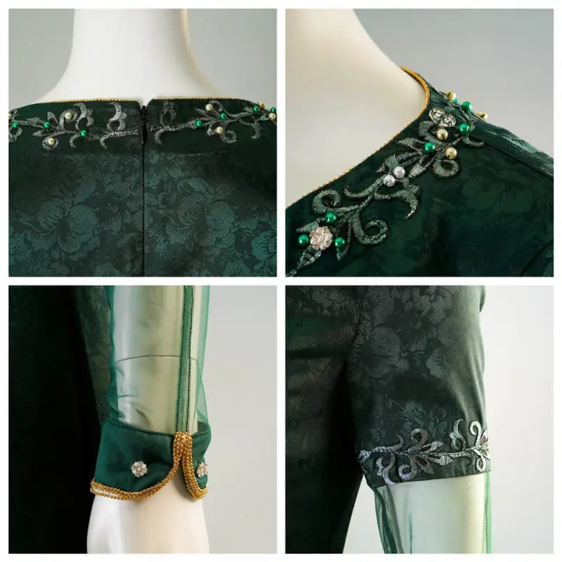 House Of The Dragon Alicent Hightower Cosplay Costume 14 House Of The Dragon Alicent Hightower Cosplay Costume – Image 12