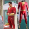 Shazam! Fury Of The Gods Billy Batson Cosplay Costume Kids Adults -Étoile Cosplay Soldes 80c264f409