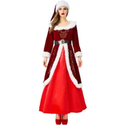 Mrs. Santa Claus Costume For Christmas Party