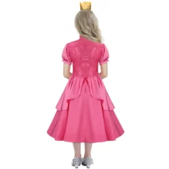 Kids Princess Peach Costume The Super Mario Bros. Movie -Étoile Cosplay Soldes 82c8484b9b