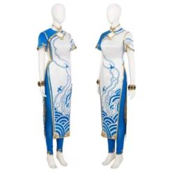 Street Fighter 6 Chun Li Cheongsam Cosplay Costume Halloween Outfits -Étoile Cosplay Soldes 8400d6cc3e
