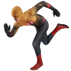 Justice League Reverse Flash Cosplay Costume Adult Kids -Étoile Cosplay Soldes 85da33a779