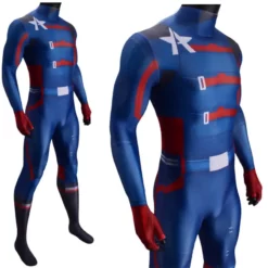 The Falcon And The Winter Soldier US Agent Captain America Body Suit Adult Kids -Étoile Cosplay Soldes 85fedc79aa