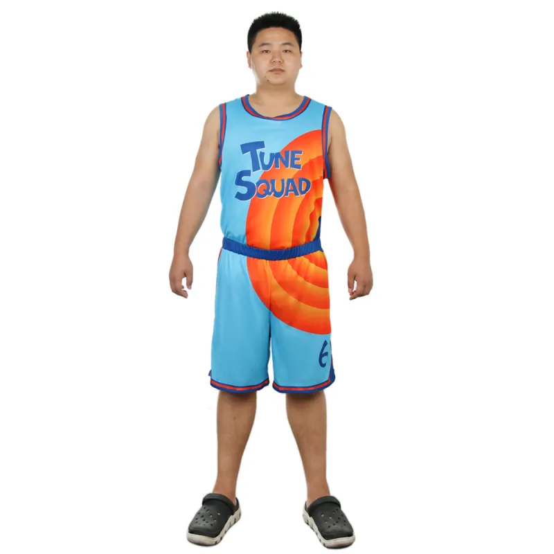 (Ready To Ship) Space Jam 2: A New Legacy LeBron James Tune Squad Lola Bunny Basketball Jersey Kids Adults 5 (Ready To Ship) Space Jam 2: A New Legacy LeBron James Tune Squad Lola Bunny Basketball Jersey Kids Adults – Image 3