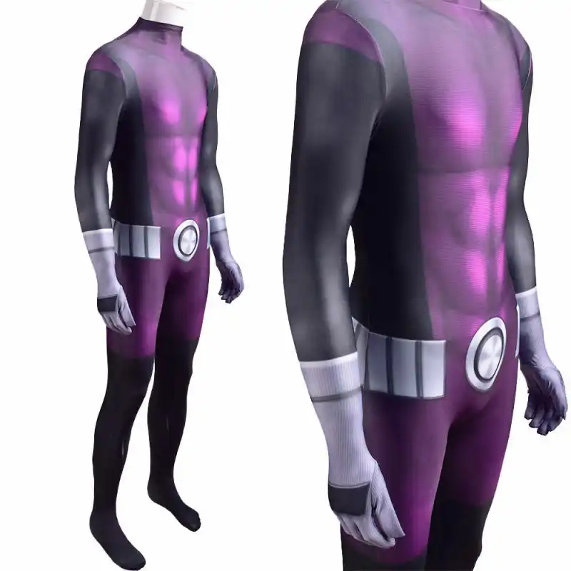Teen Titans Beast Boy Cosplay Costume Kids Adults 7 Teen Titans Beast Boy Cosplay Costume Kids Adults – Image 5