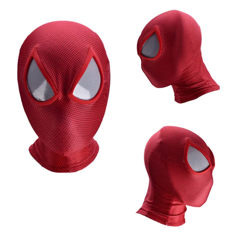 Scarlet Spider Ben Reilly Cosplay Costume Adult Kids 8 Scarlet Spider Ben Reilly Cosplay Costume Adult Kids – Image 6