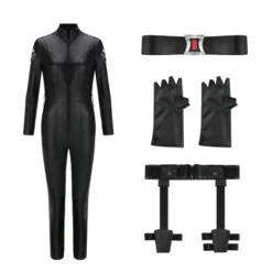 Black Widow Costume The Avengers Natasha Romanoff Cosplay (Ready To Ship) -Étoile Cosplay Soldes 8c35b845af