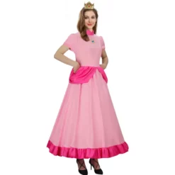 Princess Peach Dress Super Mario Cosplay Costume For Women -Étoile Cosplay Soldes 8ceb2208f0