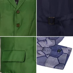 Heath Ledger Joker Costume Vest Shirt Tie Batman Dark Knight Cosplay -Étoile Cosplay Soldes 93d6ba7420